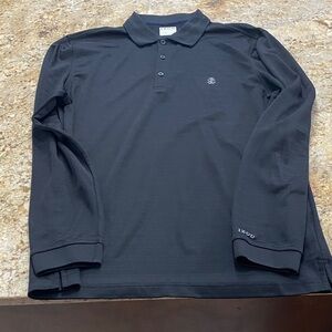 Izod Men's Black Polo Shirt